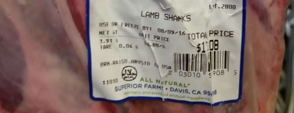 Lamb Shanks