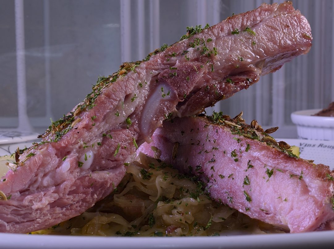 THE AUTUMNAL Sous Vide ARTISAN Corned (cured) PORK SPARE RIBS Sous